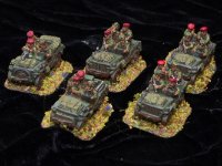 British Paras  (1 of 16)  Very cool Peter pig para jeeps